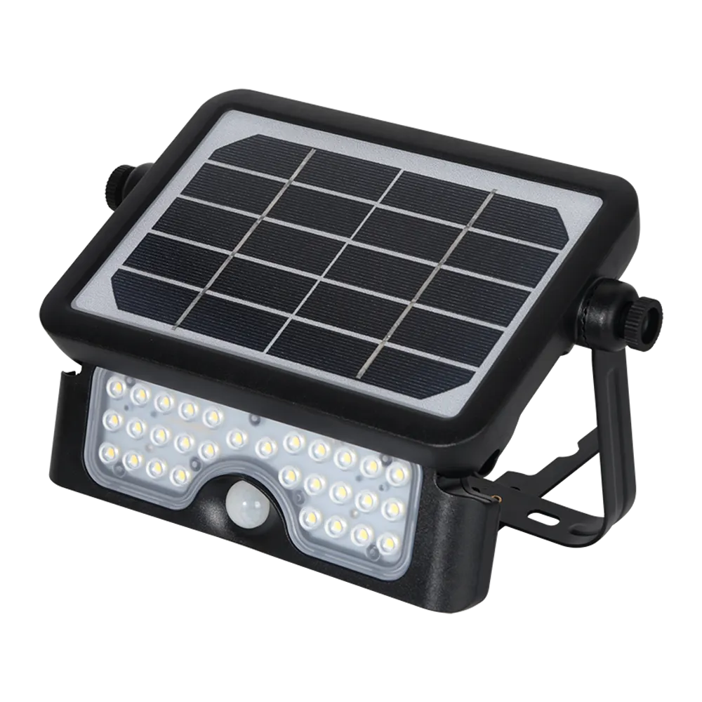 10 Watt SolPad Solar Light Powered LED Flood Light with Lamp Post Mount