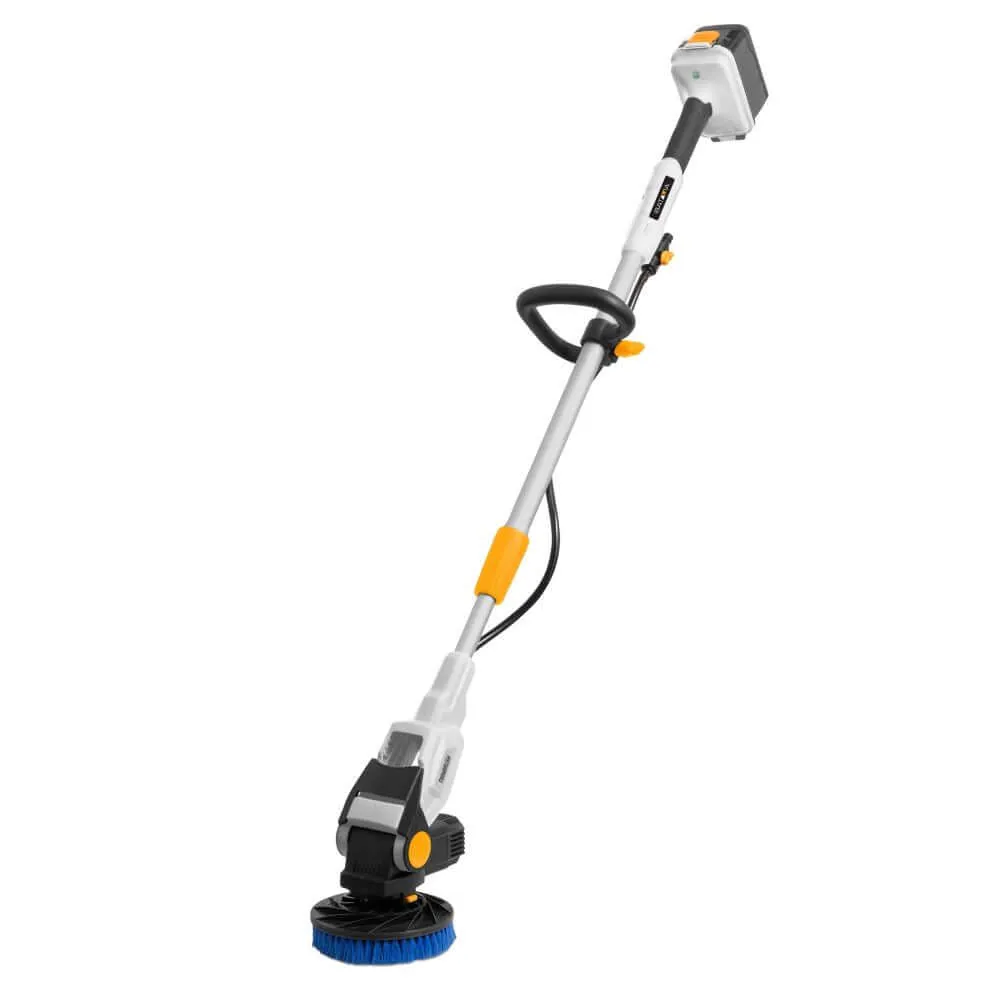 18V Twinbrush Cordless Brushless Telescopic Power Scrubber