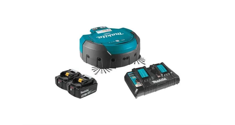 2020 Makita 18V X2 LXT® Brushless Robotic Vacuum Kit (DRC200PT)