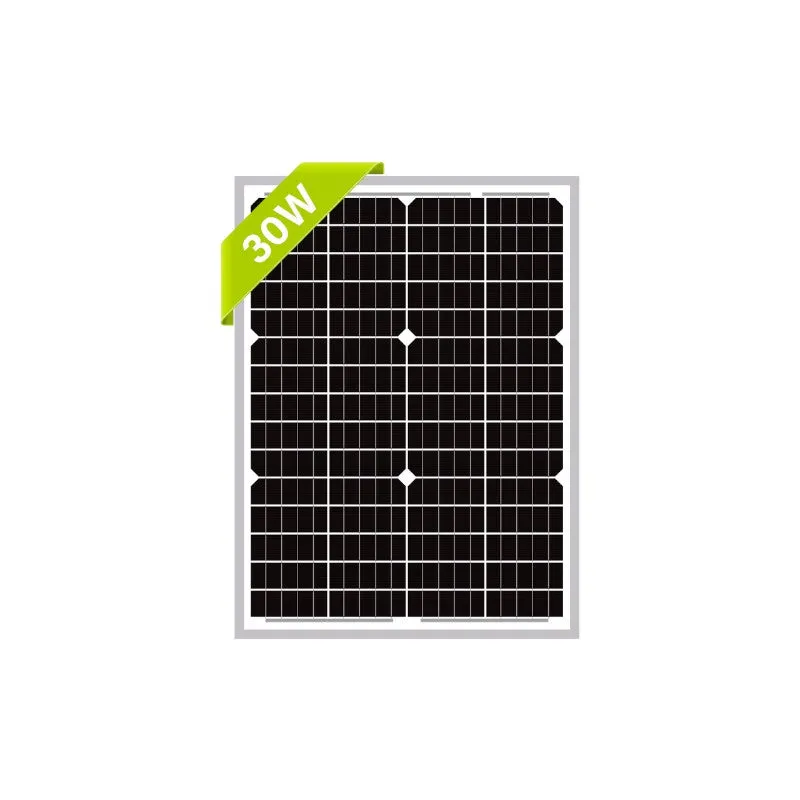 30W Monocrystalline Solar Panel