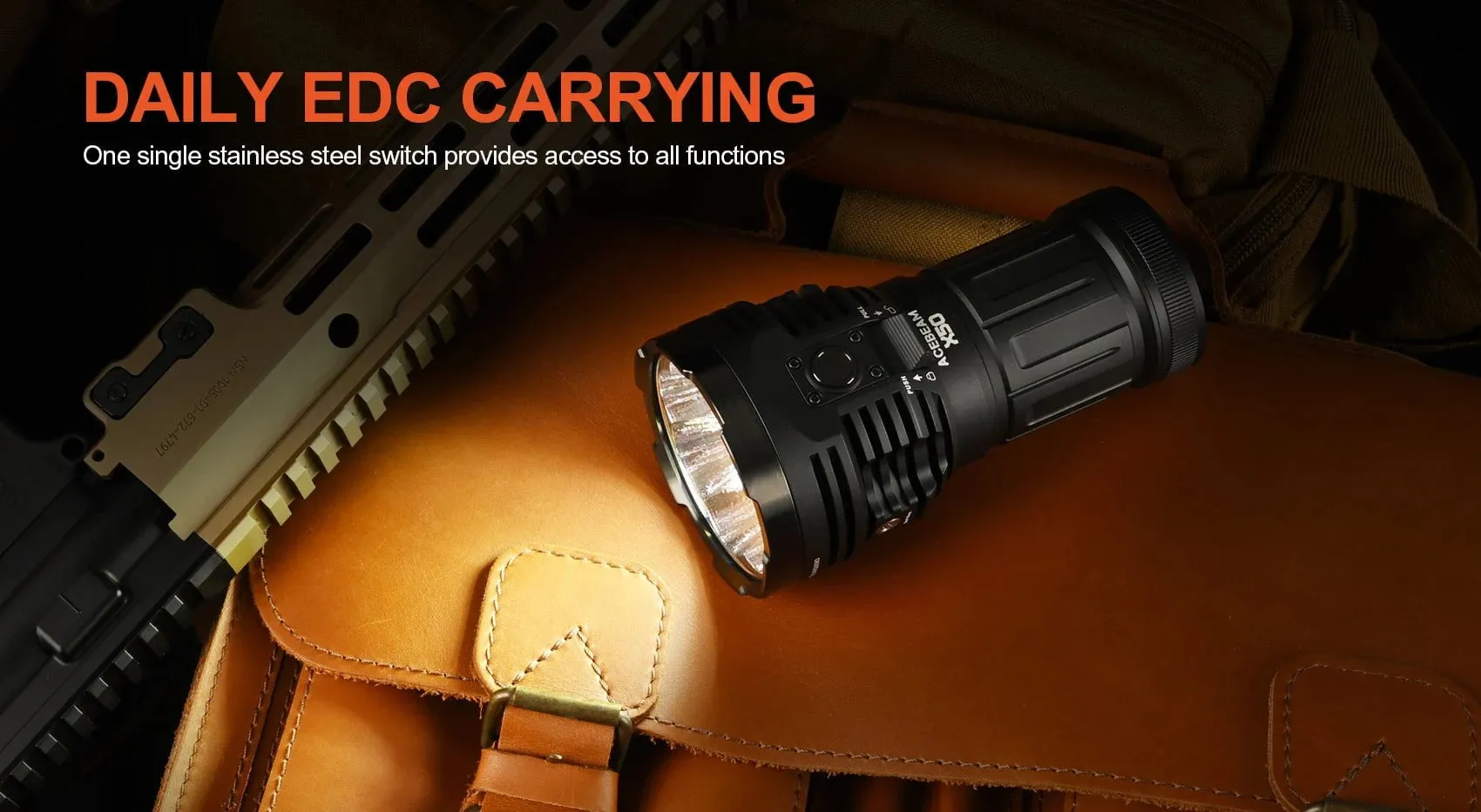 Acebeam X50 2.0 PD Power Bank Flashlight