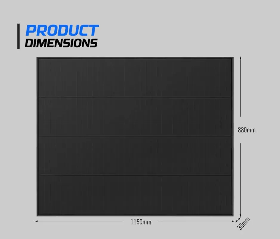 Atem Power 12v Shingled Mono Solar Panel Kit | 120W/200W