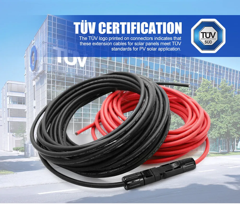 Atem Power 2x 10m Extension Cable Wire 6mm²