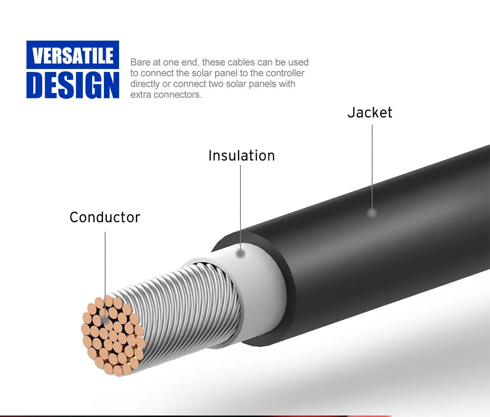 Atem Power 2x 10m Extension Cable Wire 6mm²