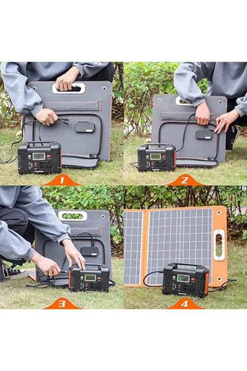 Flashfish 18V/60W Foldable Solar Panel