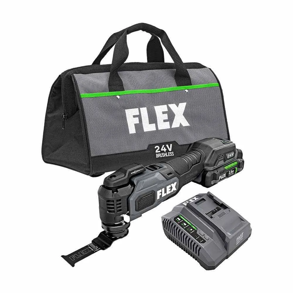 Flex FX4111-1A 24V Oscillating Multi-Tool Kit