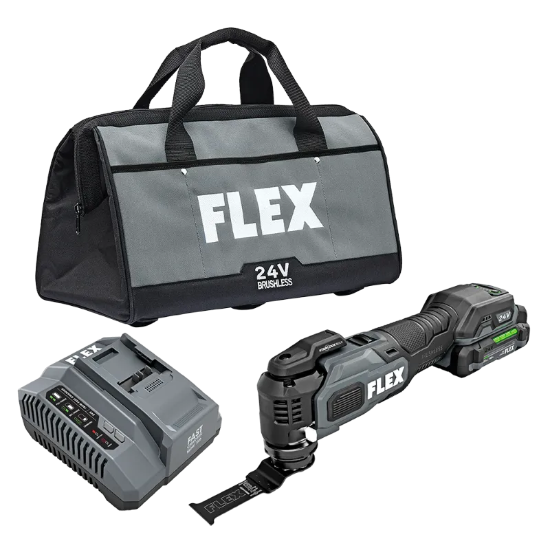 FLEX FX4111-1A 24V Oscillating Multi-Tool Kit