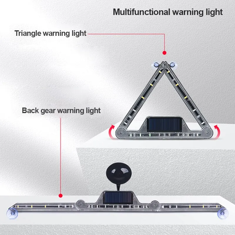 Foldable Solar Car Emergency Light