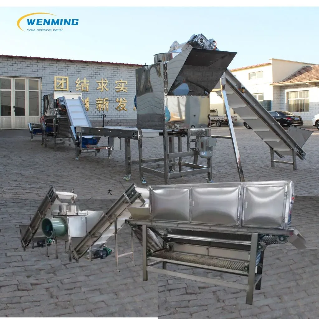 Full Automatic Processing Garlic Peeling Line