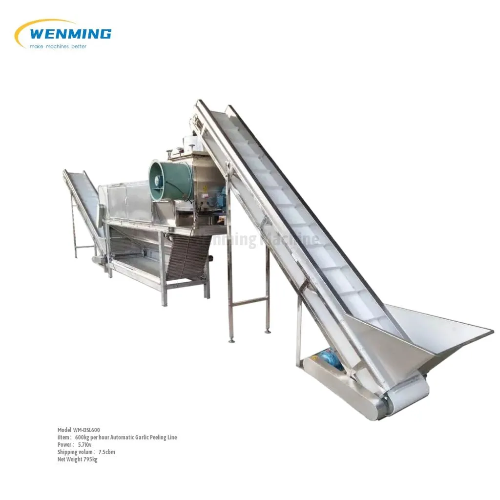 Full Automatic Processing Garlic Peeling Line