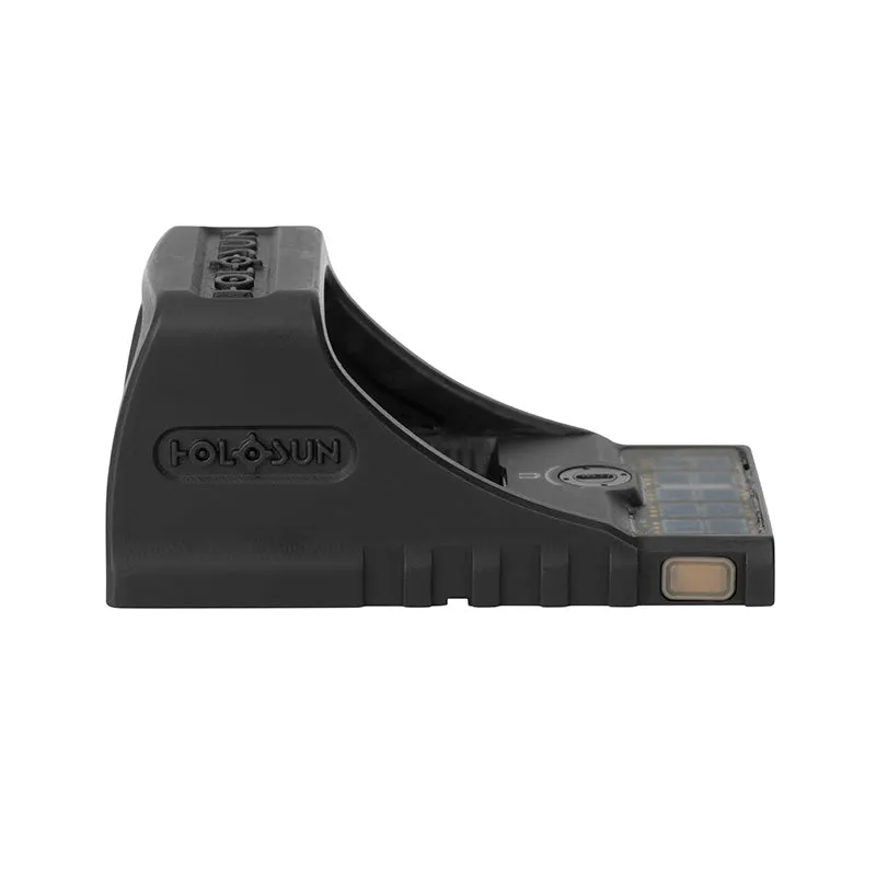 Holosun SCS-MOS Reflex Sight 1x Solar/Battery Powered for Glock MOS Matte | SCS-M-GR