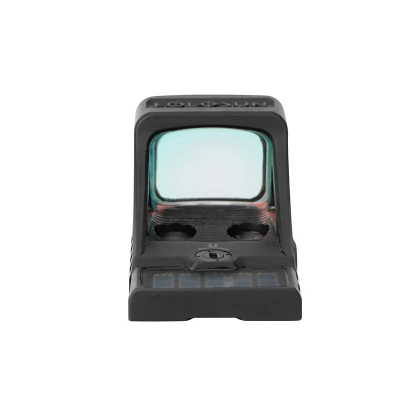 Holosun SCS-MOS Reflex Sight 1x Solar/Battery Powered for Glock MOS Matte | SCS-M-GR