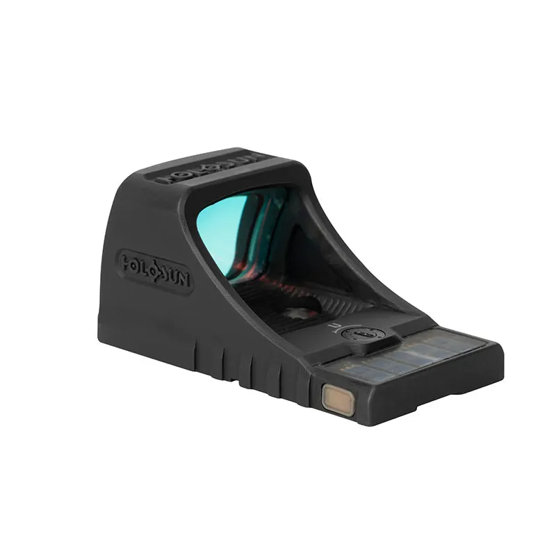 Holosun SCS-MOS Reflex Sight 1x Solar/Battery Powered for Glock MOS Matte | SCS-M-GR