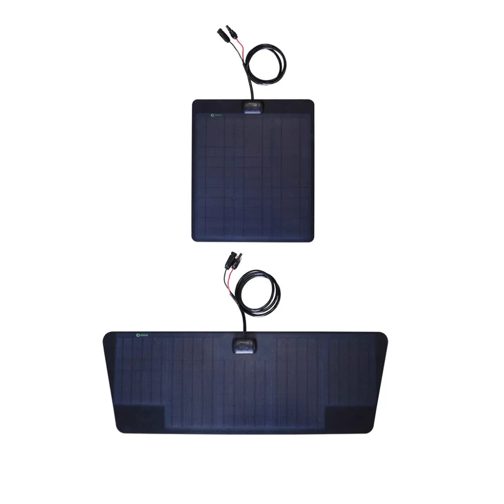 Lensun 60W 12V Hood Solar Panel - Hood Scoop For Tacoma (2005-2015)