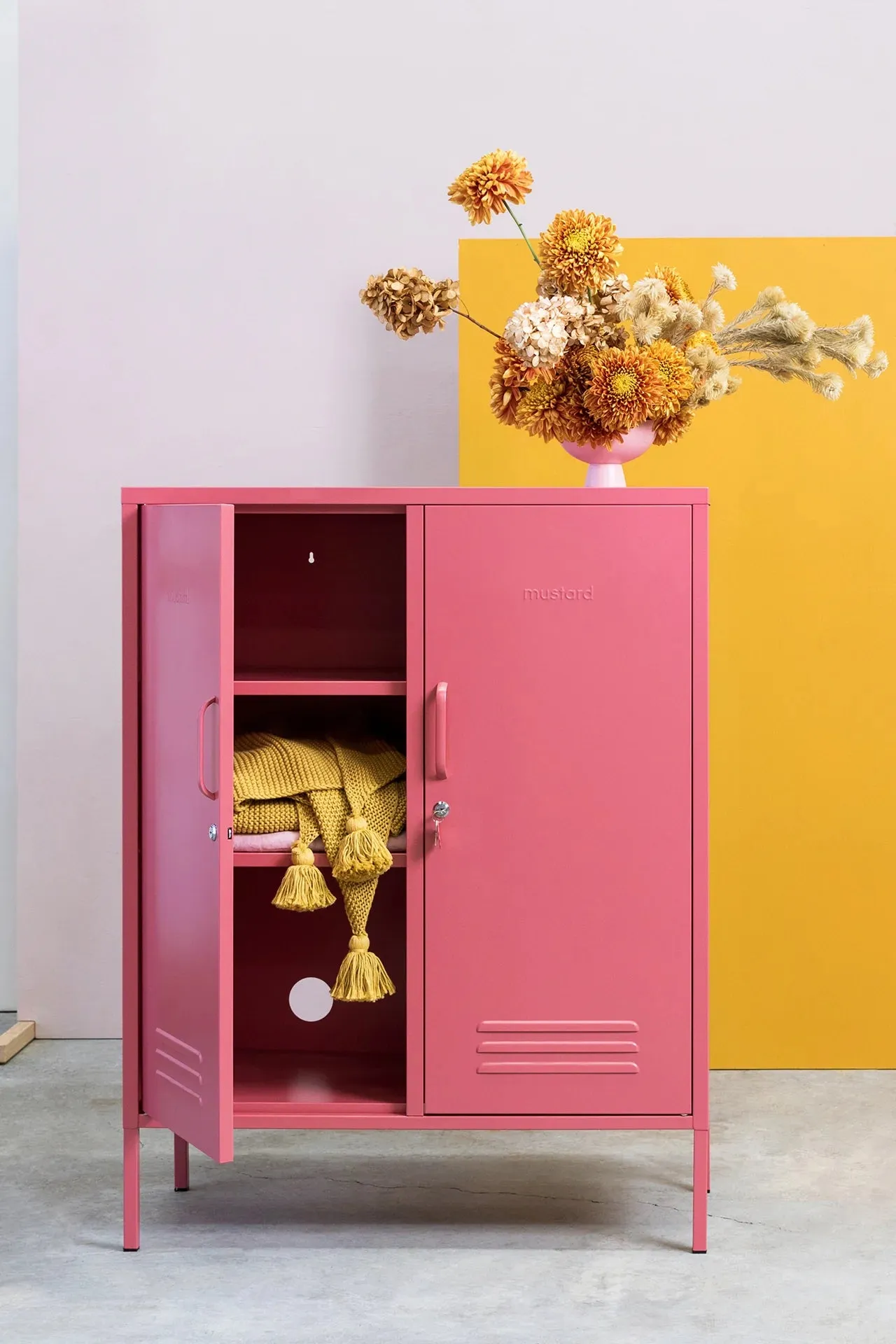 MUSTARD MADE LOCKER | The Midi | Berry