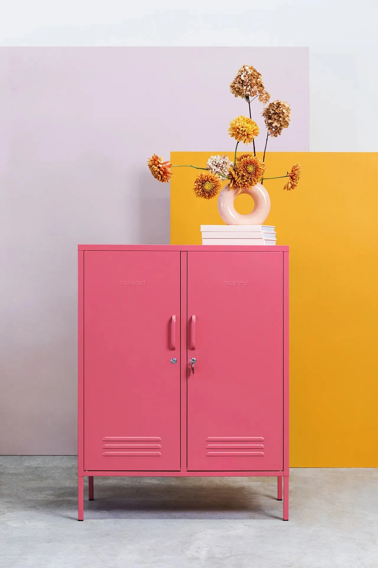 MUSTARD MADE LOCKER | The Midi | Berry