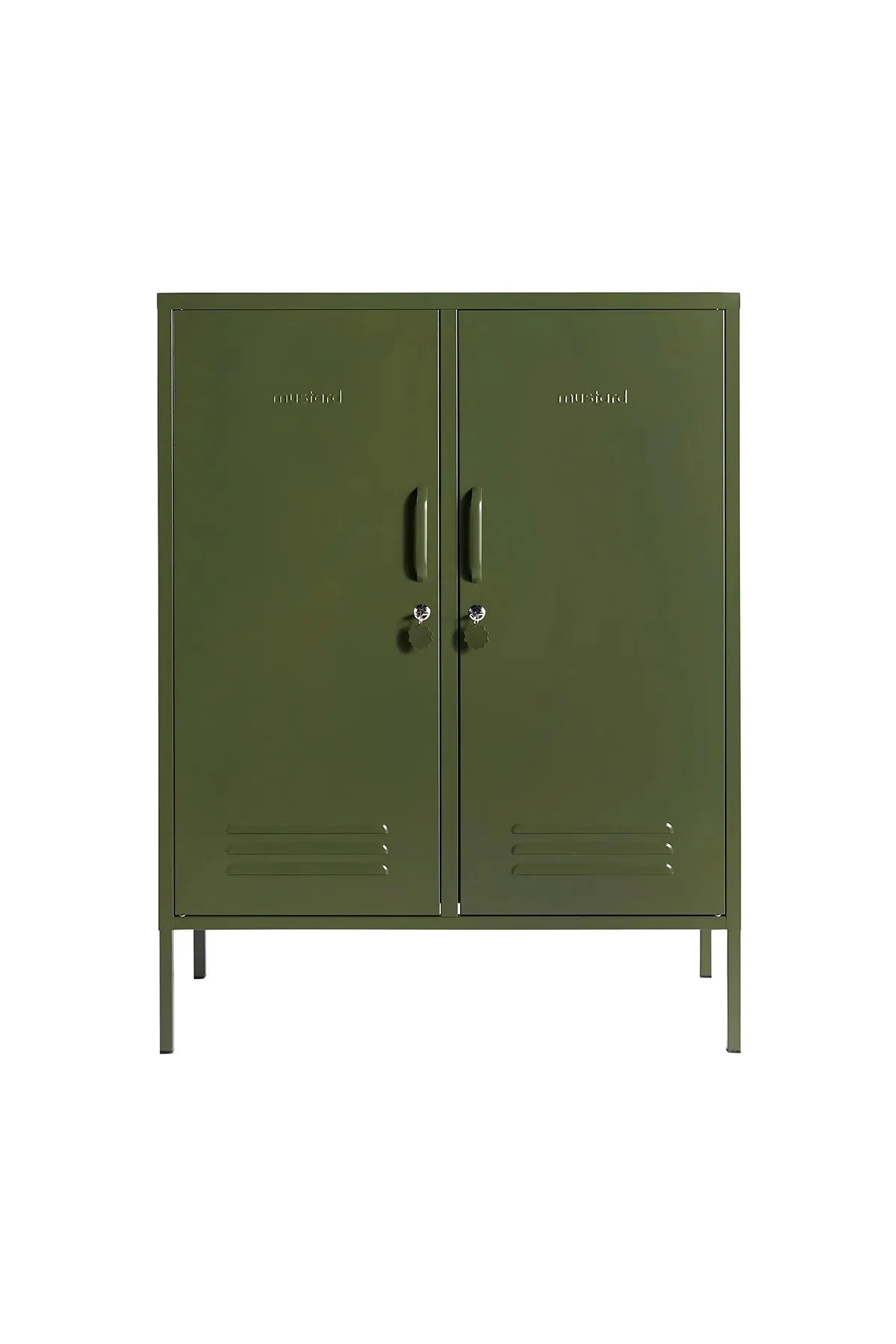 MUSTARD MADE LOCKER | The Midi | Olive