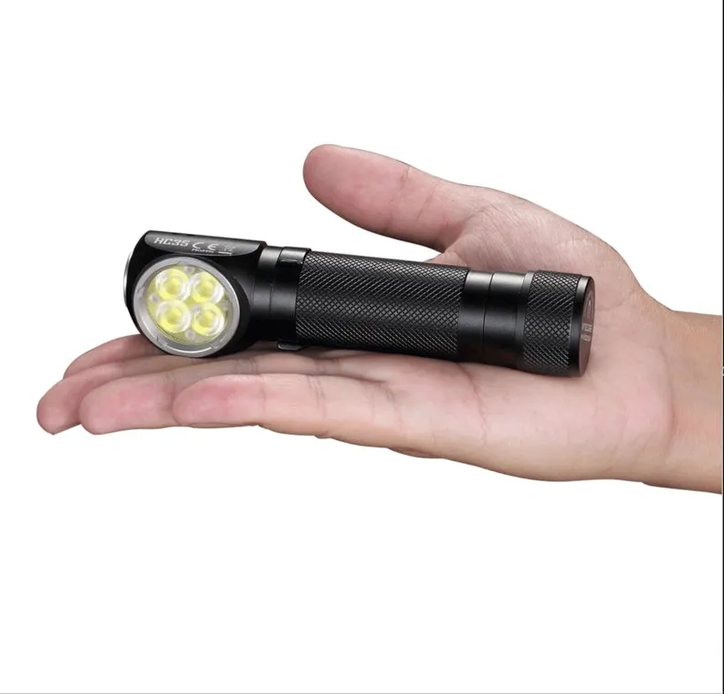 Nitecore HC35 1x 21700 2700 Lumen Rechargeable Headlamp CREE XP-G3 S3 LED