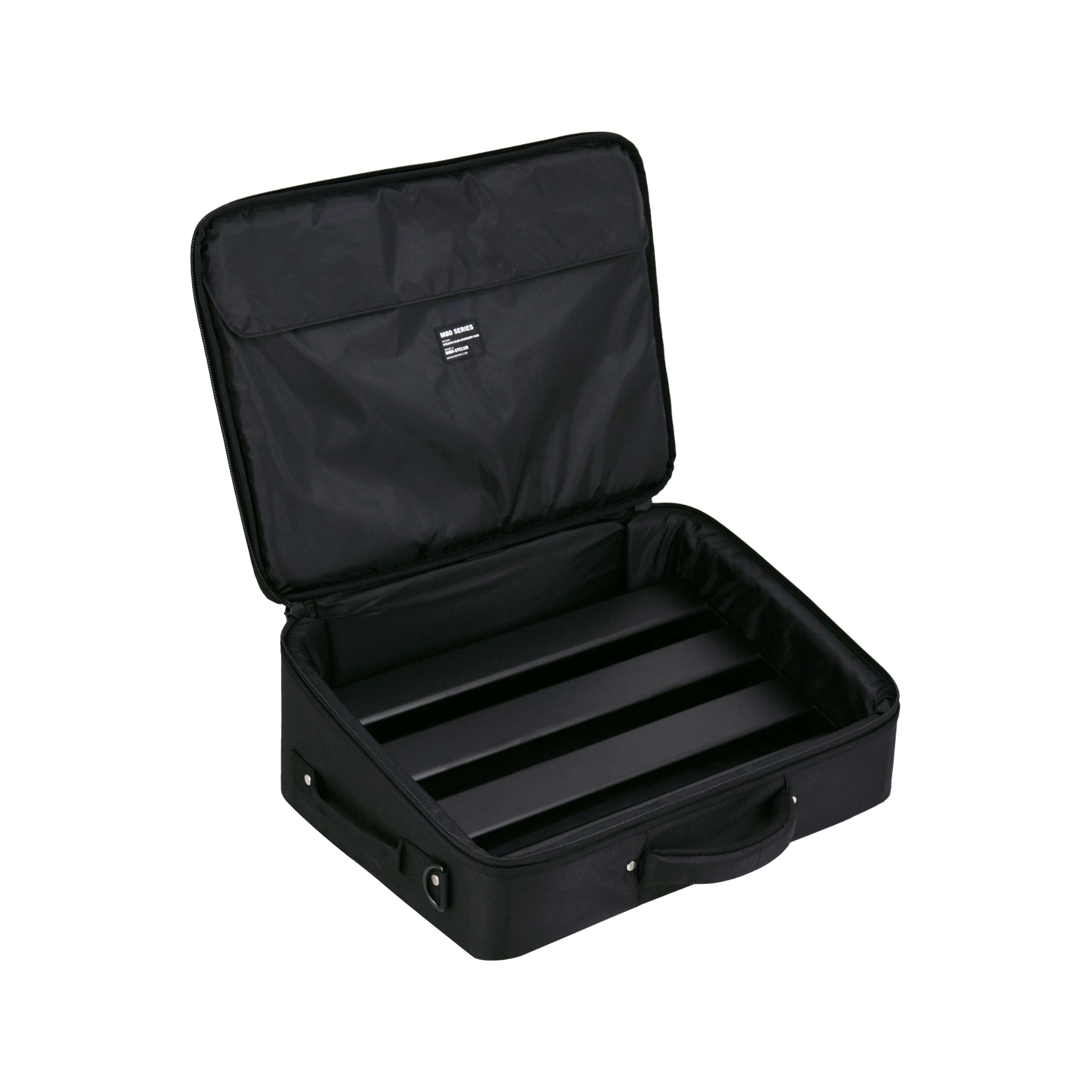 Pedalboard Rail Small, Black and Stealth Club Accessory Case, Black