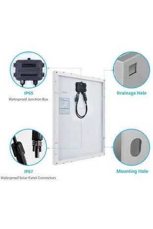 Renogy 12V Monocrystalline Solar Panel