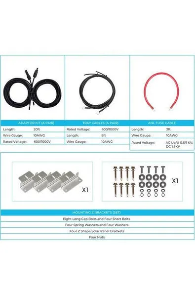 Renogy 12V Premium Solar Kit