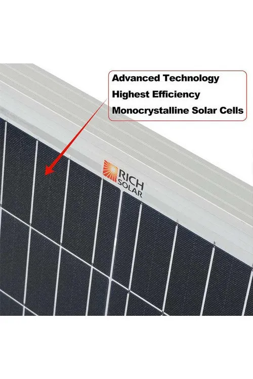 Rich Solar Mega 200 Watt 24 Volt Solar Panel