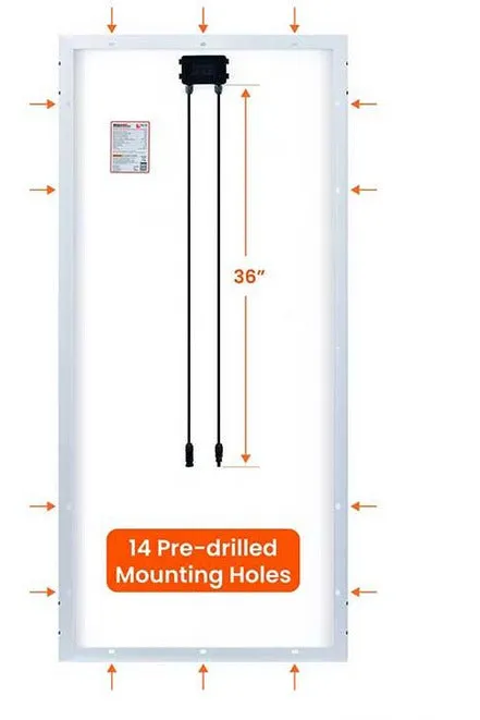 Rich Solar Mega 200 Watt 24 Volt Solar Panel