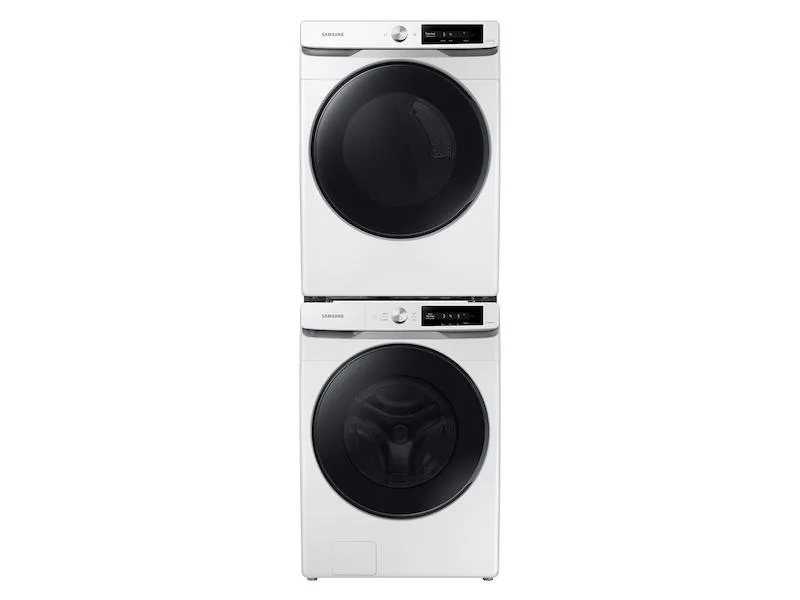 Samsung 7.5 cu. ft. Smart Dial Gas Dryer with Super Speed Dry in White