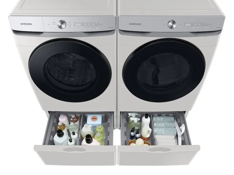 Samsung DVE50A8600E 7.5 cu. ft. Smart Dial Electric Dryer with Super Speed Dry in Ivory