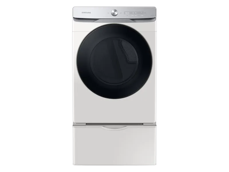 Samsung DVE50A8600E 7.5 cu. ft. Smart Dial Electric Dryer with Super Speed Dry in Ivory