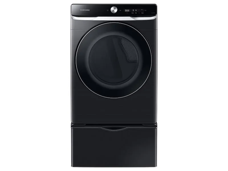 Samsung DVE50A8800V 7.5 cu. ft. Smart Dial Electric Dryer with Super Speed Dry in Brushed Black