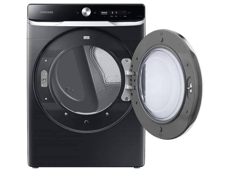 Samsung DVE50A8800V 7.5 cu. ft. Smart Dial Electric Dryer with Super Speed Dry in Brushed Black