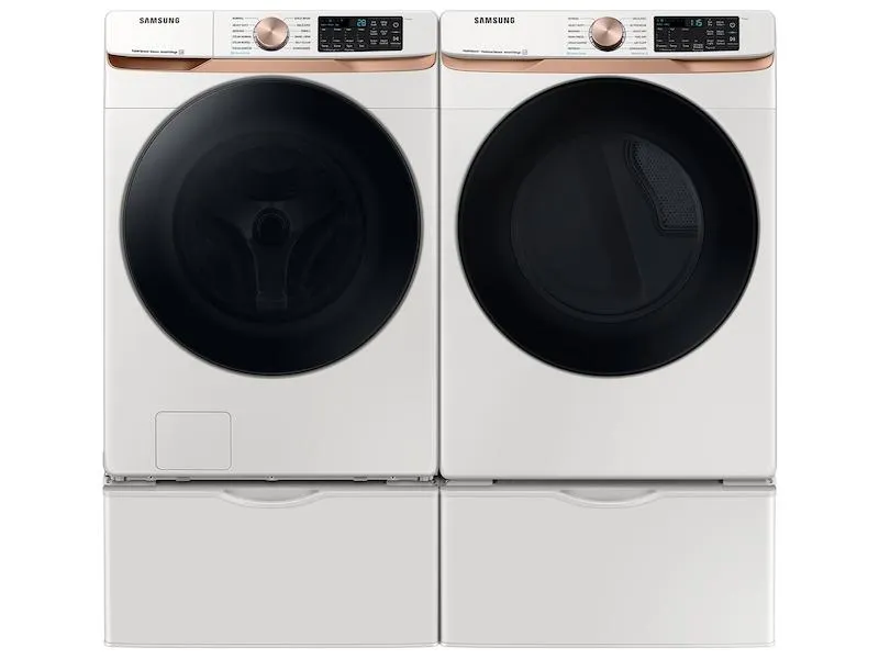 Samsung DVE50BG8300EA3 7.5 cu. ft. Smart Electric Dryer with Steam Sanitize  and Sensor Dry in Ivory