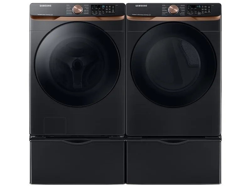 Samsung DVE50BG8300VA3 7.5 cu. ft. Smart Electric Dryer with Steam Sanitize  and Sensor Dry in Brushed Black