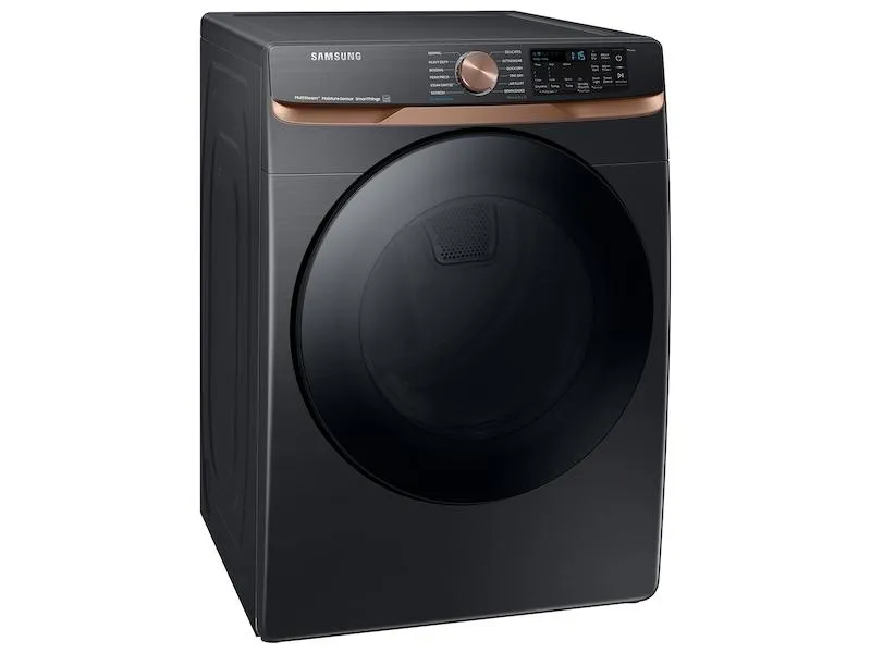 Samsung DVE50BG8300VA3 7.5 cu. ft. Smart Electric Dryer with Steam Sanitize  and Sensor Dry in Brushed Black