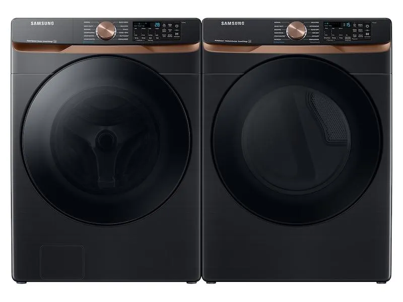 Samsung DVE50BG8300VA3 7.5 cu. ft. Smart Electric Dryer with Steam Sanitize  and Sensor Dry in Brushed Black