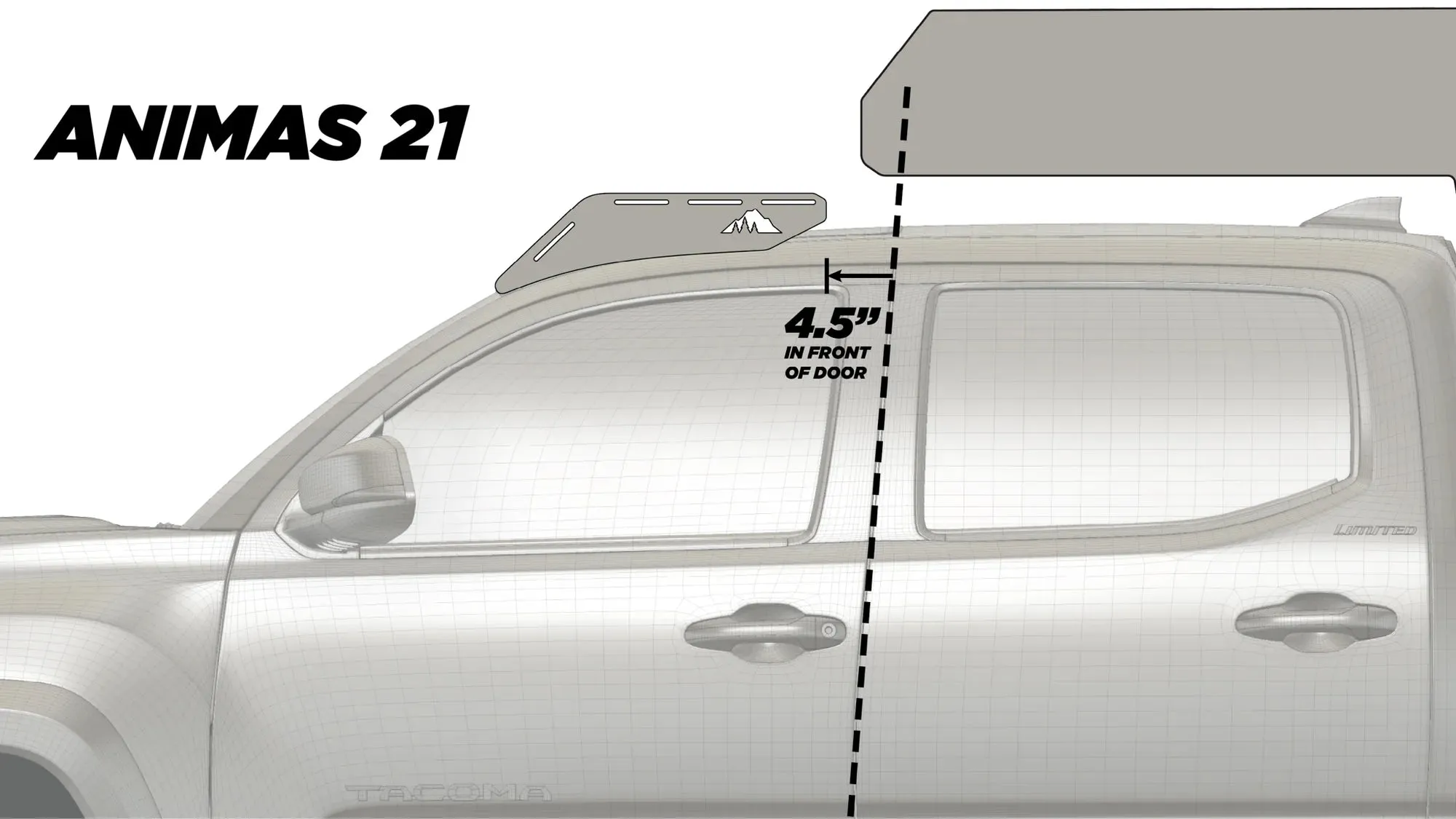 Sherpa Animas Camper For Tacoma (2005-2023)