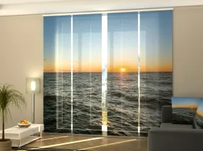 Sliding Panel Curtain Sunset in the Baltic Sea