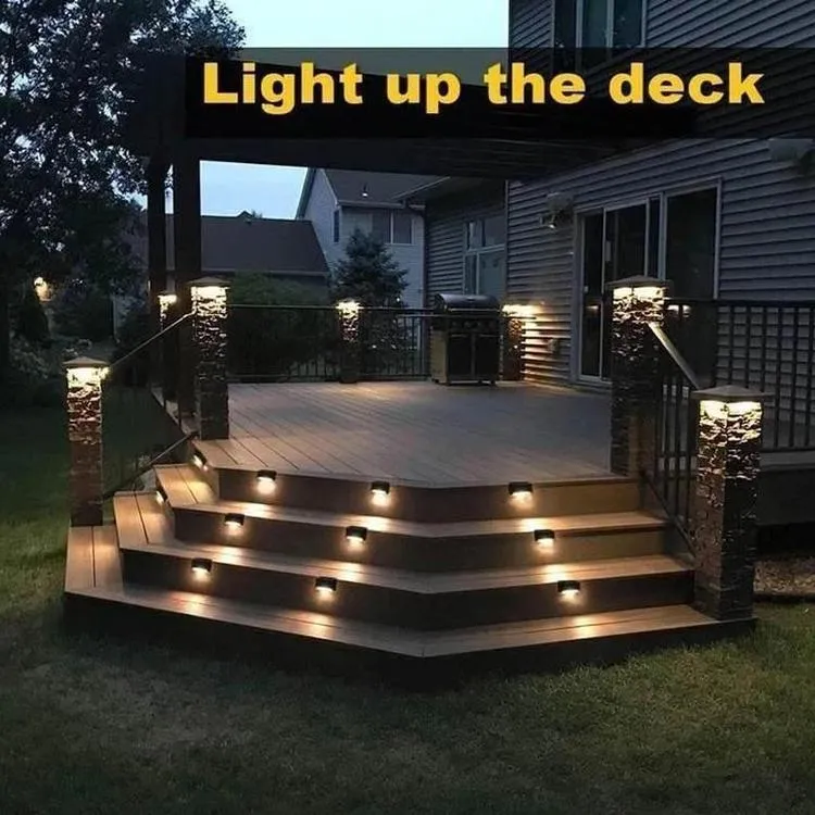 Solar Powered Fence & Decking Lights