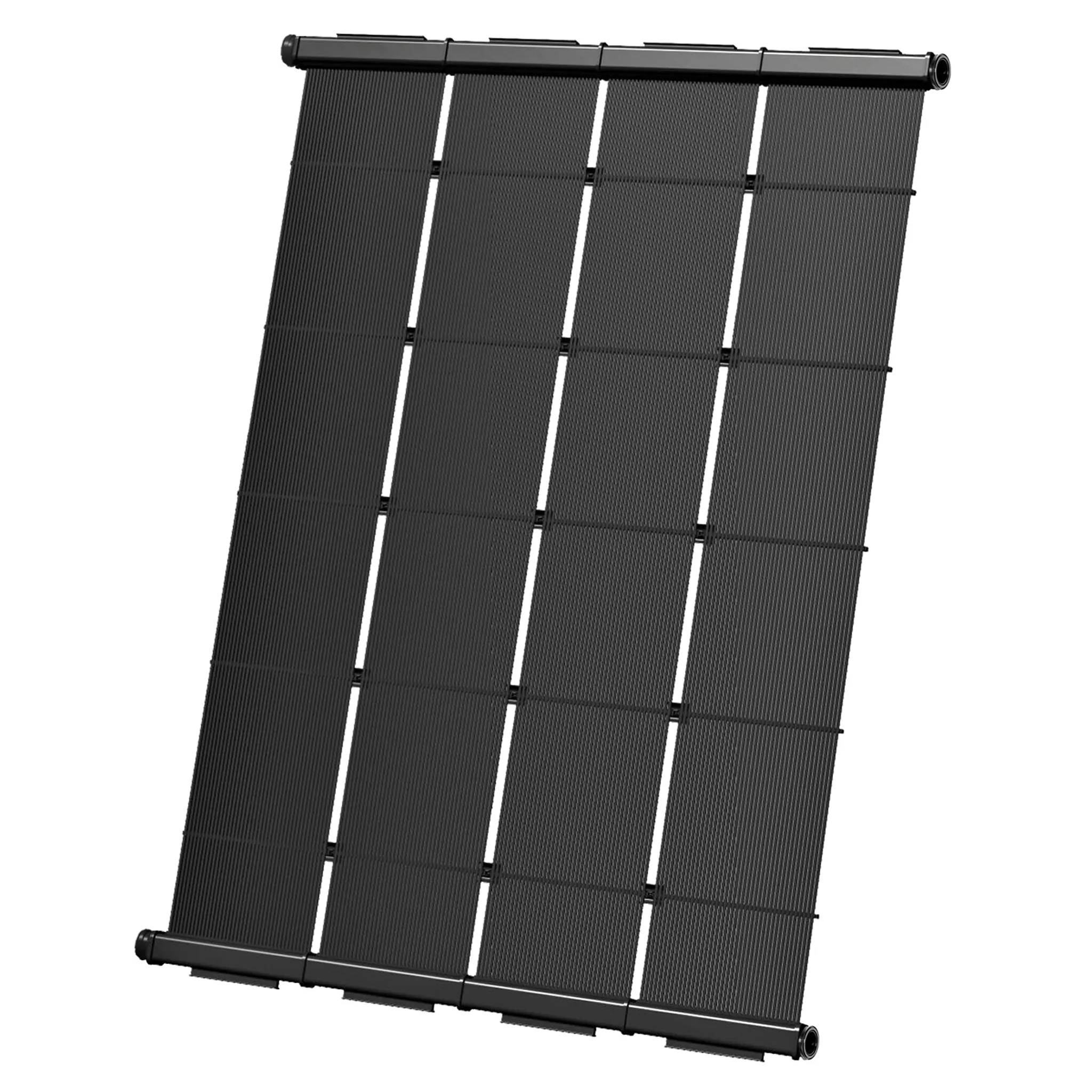 SwimJoy Industrial Grade Solar Pool Heater Panel - High-Wind Mounting Security - Maximum Freeze Resistance