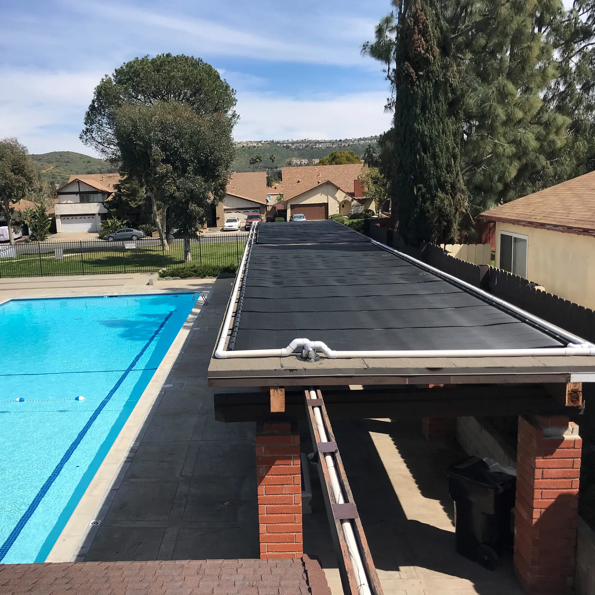 SwimJoy Industrial Grade Solar Pool Heater Panel - High-Wind Mounting Security - Maximum Freeze Resistance