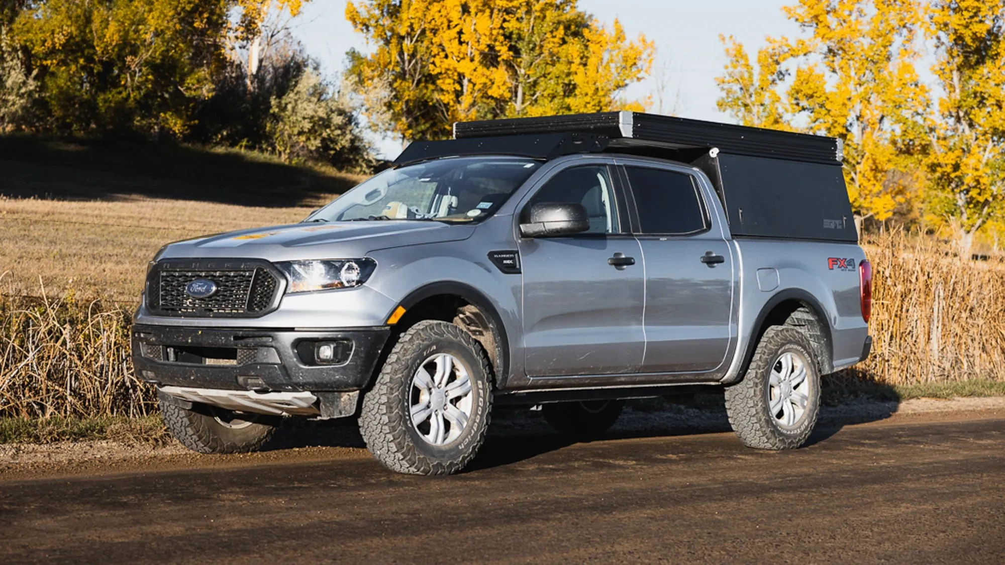 The Stratus - 2019-2023 Ford Ranger Supercrew Camper Rack by Sherpa