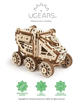 UGears Mars Buggy 3D Model Kit