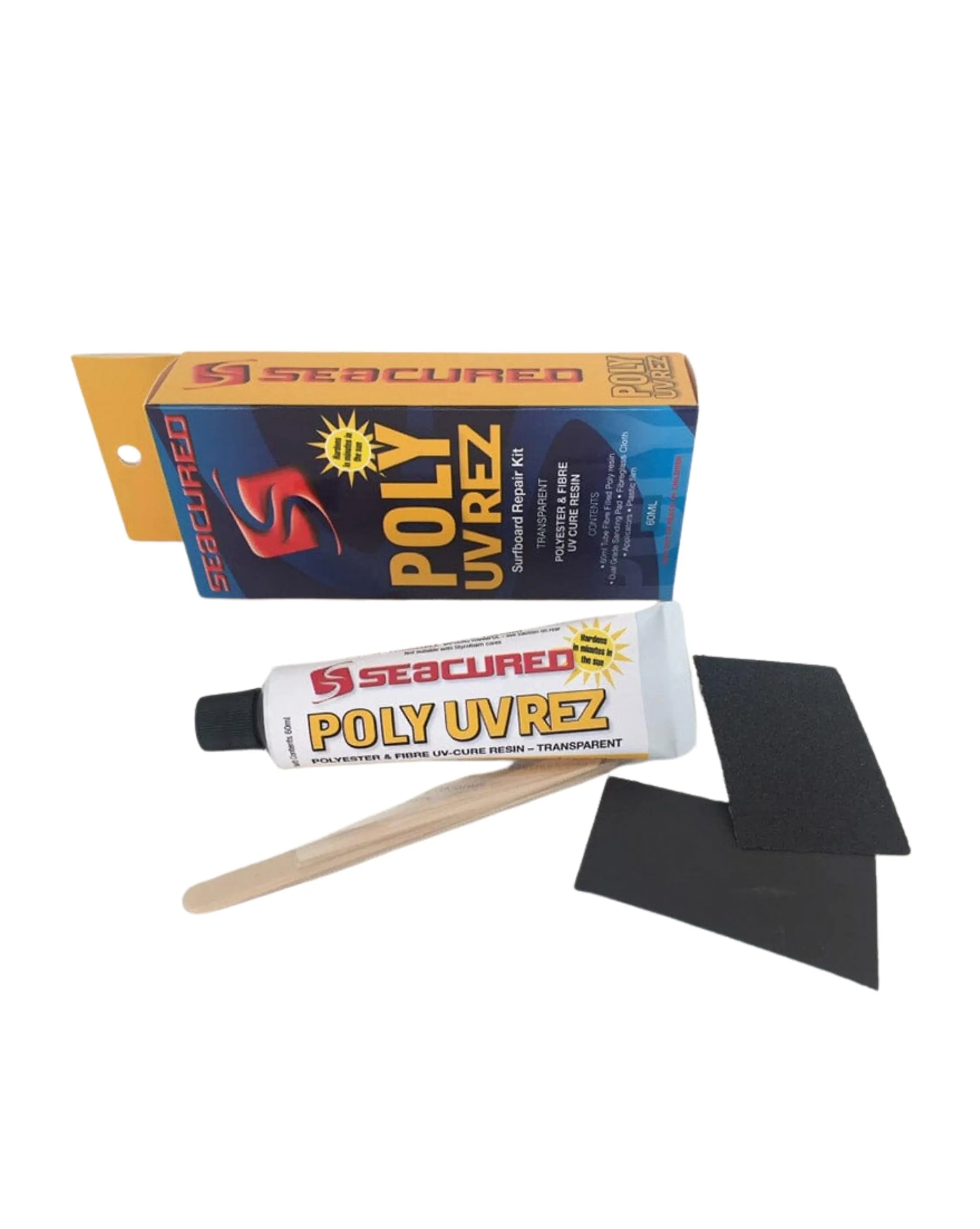 UV Rez Poly Fibre Resin Large 60ml Tube